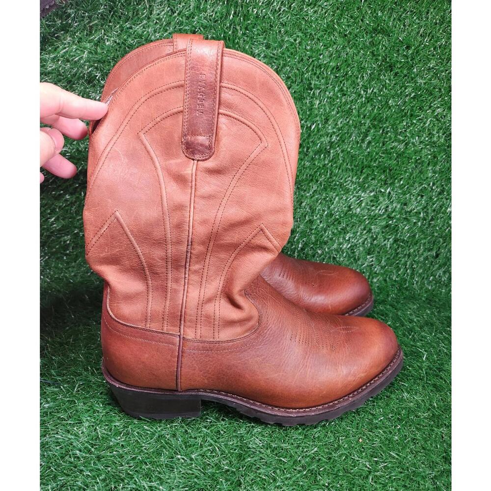 Tecovas The Bandera Cowboy Boots for Men Sz 10.5EE Brown Rodeo Leather Boots